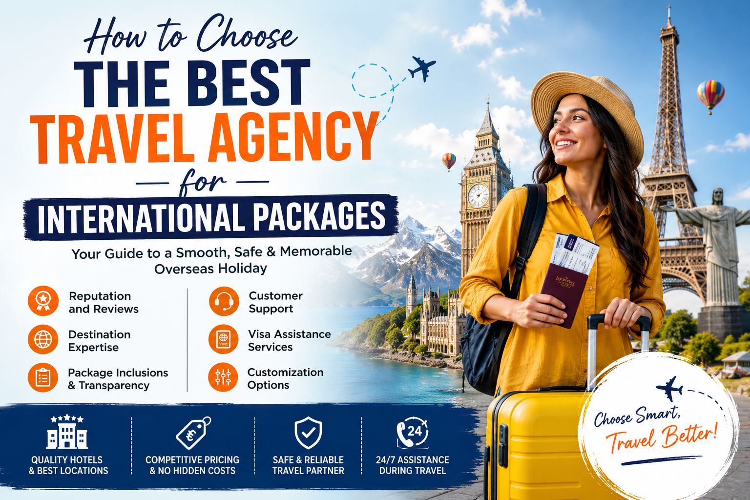You are currently viewing How to Choose the Best Travel Agency for International Packages